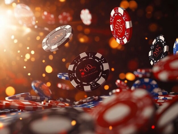 Live baccarat table with dealer and cards laid out